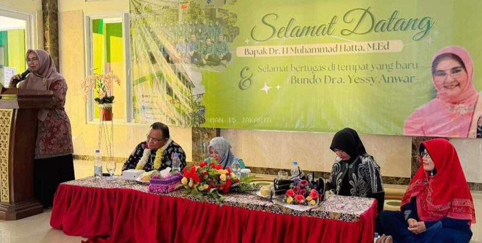 LEPAS SAMBUT KEPALA MAN 15 JAKARTA TIMUR