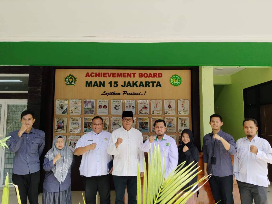 Tim Inspektorat Jenderal (IRJEN) BMN Pusat telah melaksanakan MONEV BMN di MAN 15