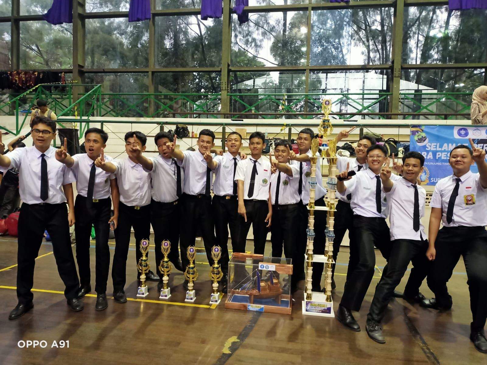 Tim PASKIBRA MAN 15 Jakarta Timur Raih Juara 1 dan Juara Umum Nautica Festival 2025 di IPB University