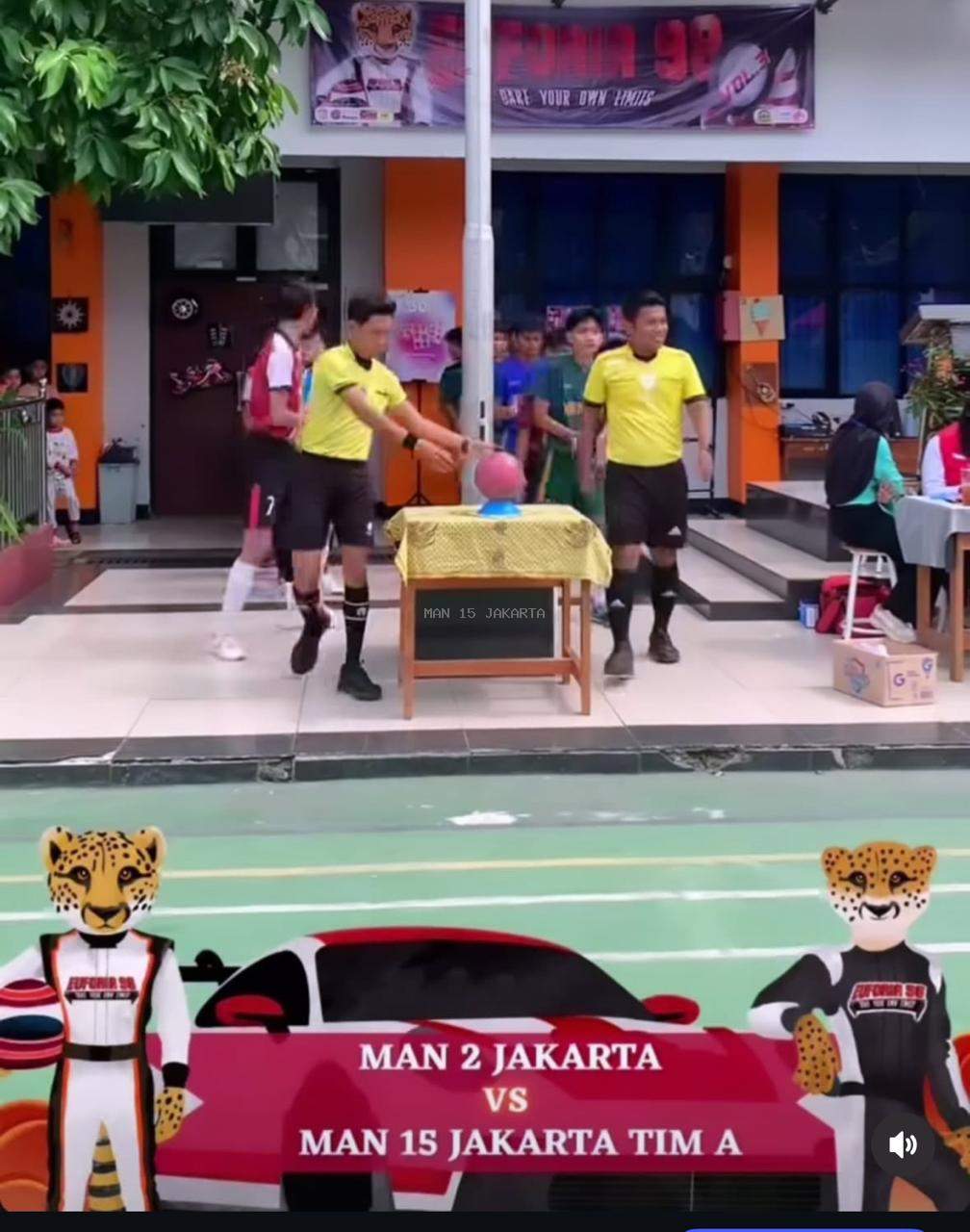  Tim Futsal MAN 15  jakarta Meraih Juara 1 Tingkat Jabodetabek Dalam Even Euforia SMAN 98 Jakarta 