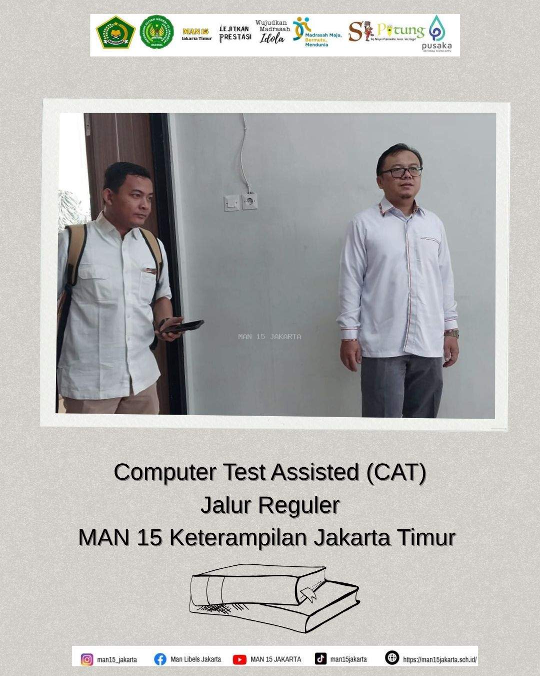 Penyelenggaraan  Computer Assisted Test (CAT) jalur Reguler PPDB 2025/2026