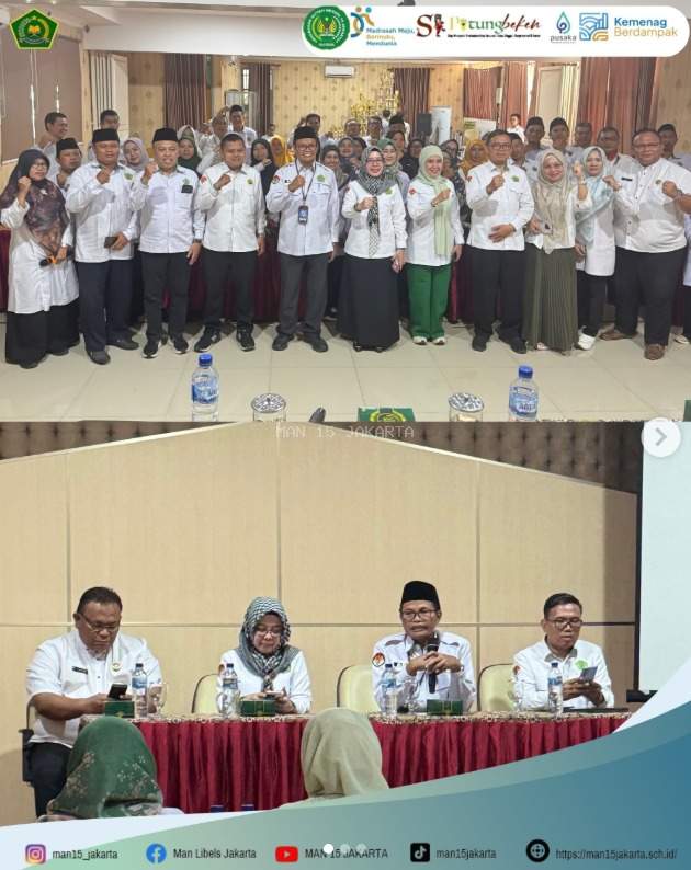 Sosialisasi dan Bimbingan penerapan madrasah inklusif, ramah anak dan aman bencana. 